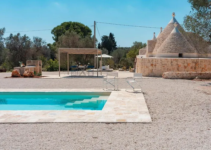 Trulli Scacciapensieri With Pool 펜션