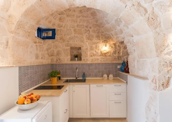 펜션 Trulli Scacciapensieri With Pool *