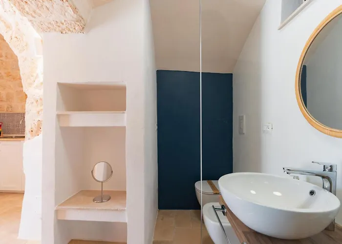 펜션 Trulli Scacciapensieri With Pool 세글리에 메사피카